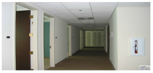 tenant improvement,hallway,project,contractor